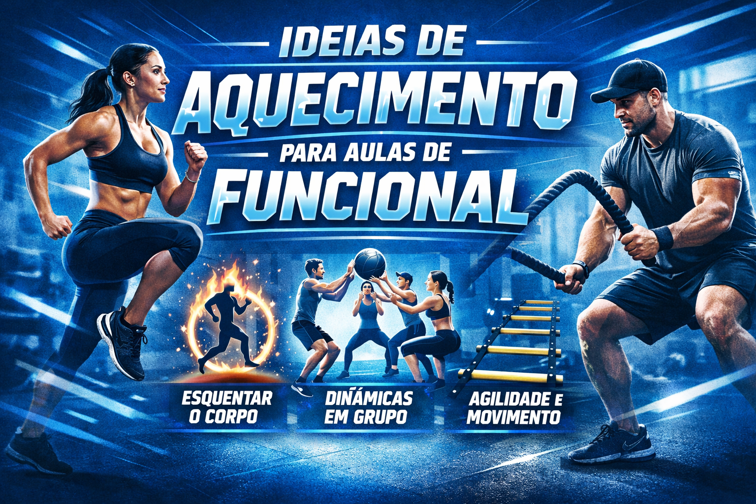 Ideias de Aquecimento para Aulas de Funcional